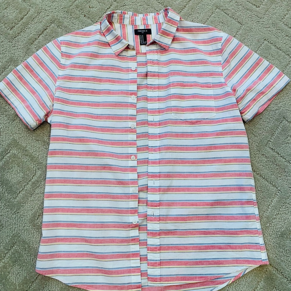 Short Sleeved Button Up